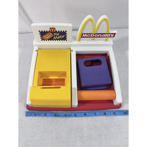 Vintage McDonald's Happy Meal Magic Pie Maker In Box 1993 Almost Complete - Picture 13 of 16